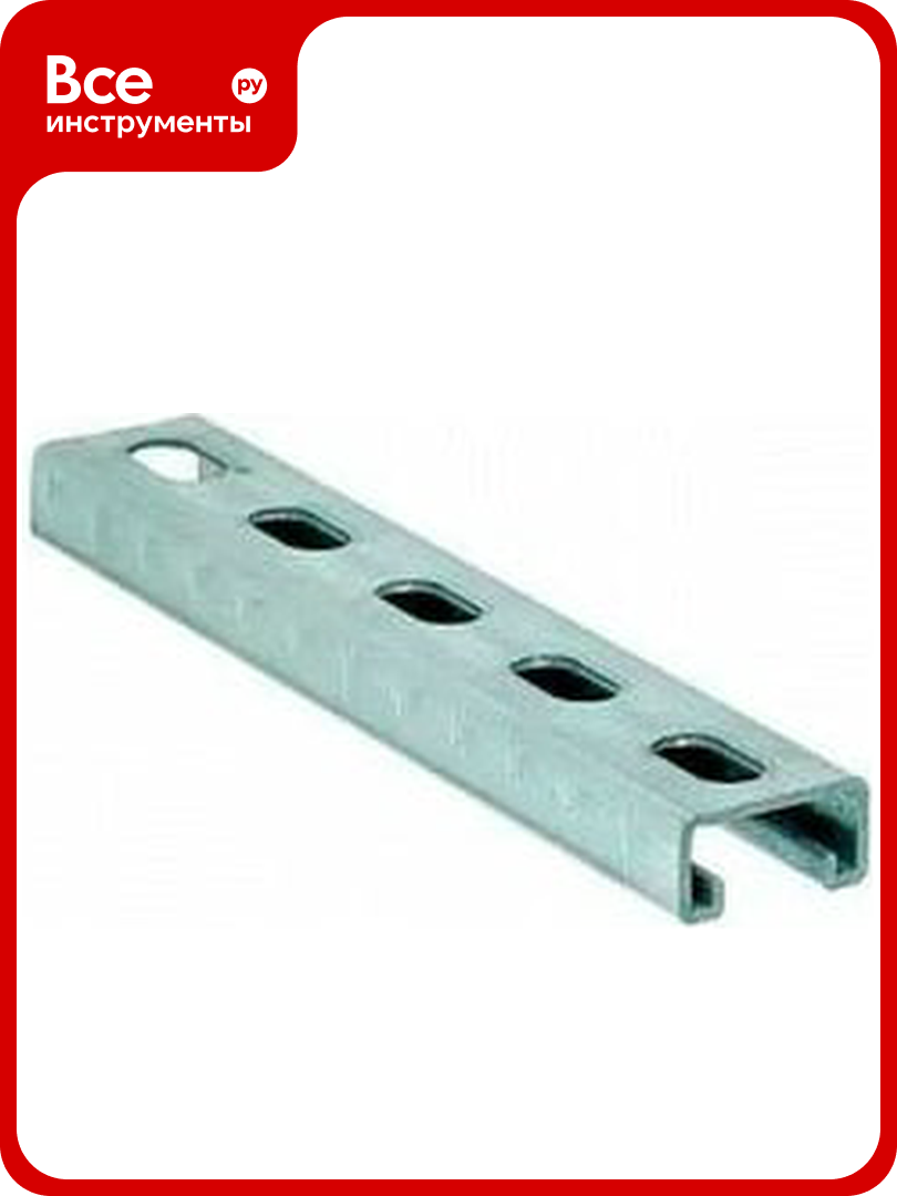 Монтажная траверса для вентиляции креп-комп PRM-C 38x40x3000x12 мм 8 шт. тм38/8