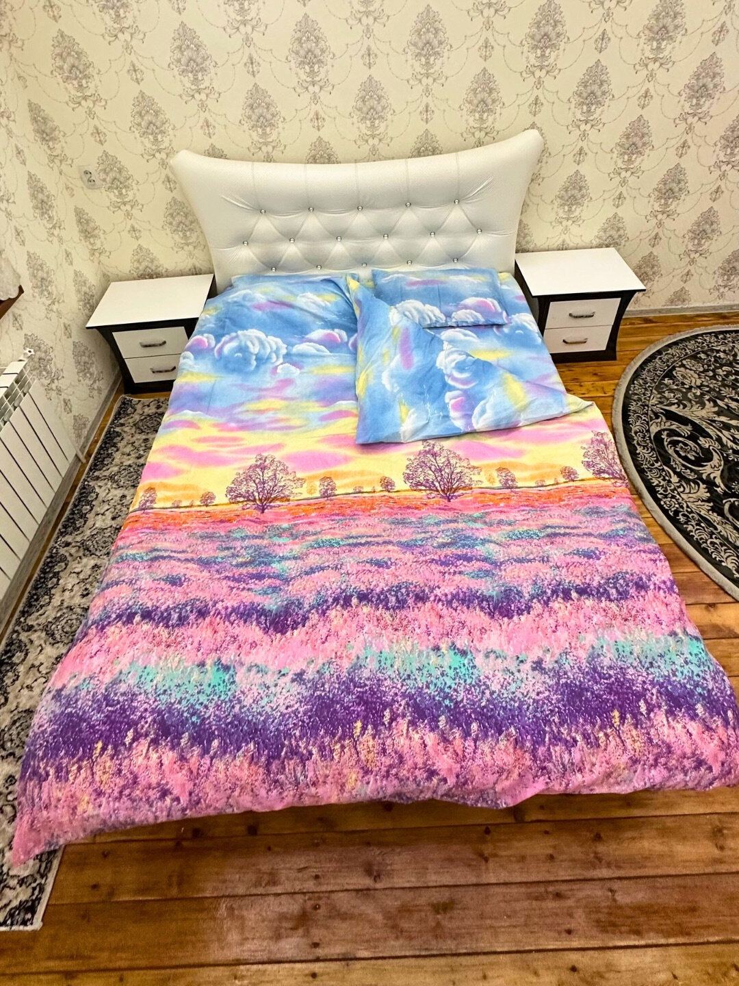 Комплект постельного белья Eco Bamboo, бамбук, для двуспальных кроватей, 200х220см