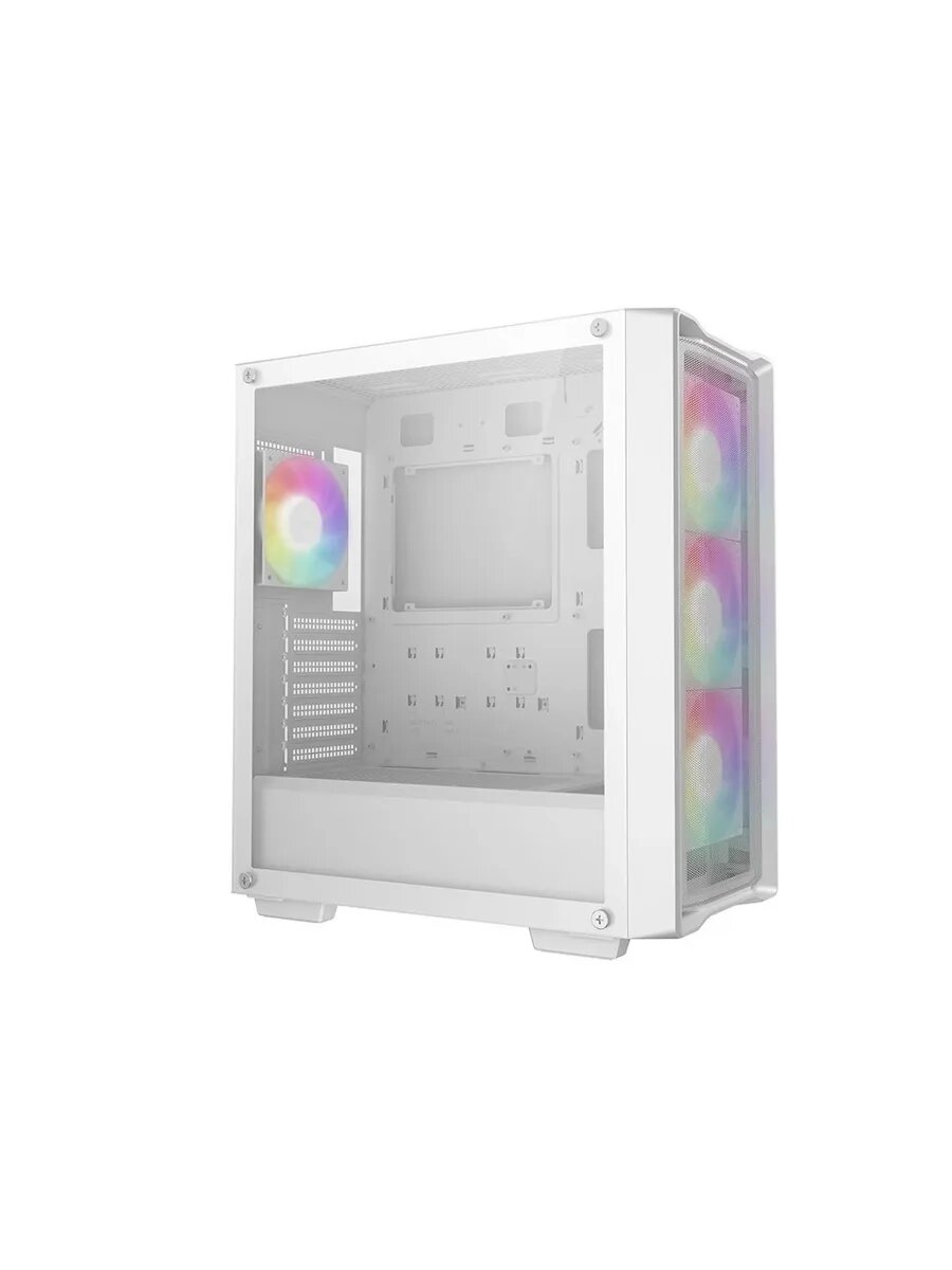 Корпус CC560 Mesh V2 белый без БП ATX 4x120mm — фото 1