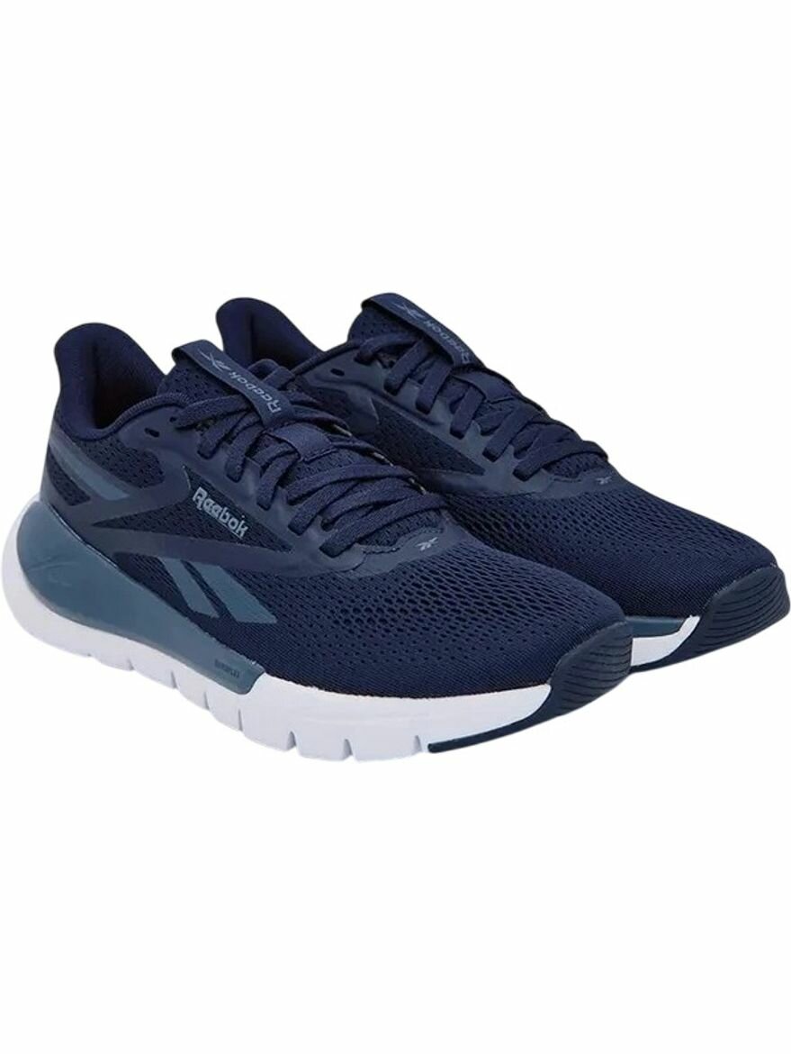 Кроссовки Reebok Flex Trainer, полнота F, размер 10 US, синий, белый — фото 1