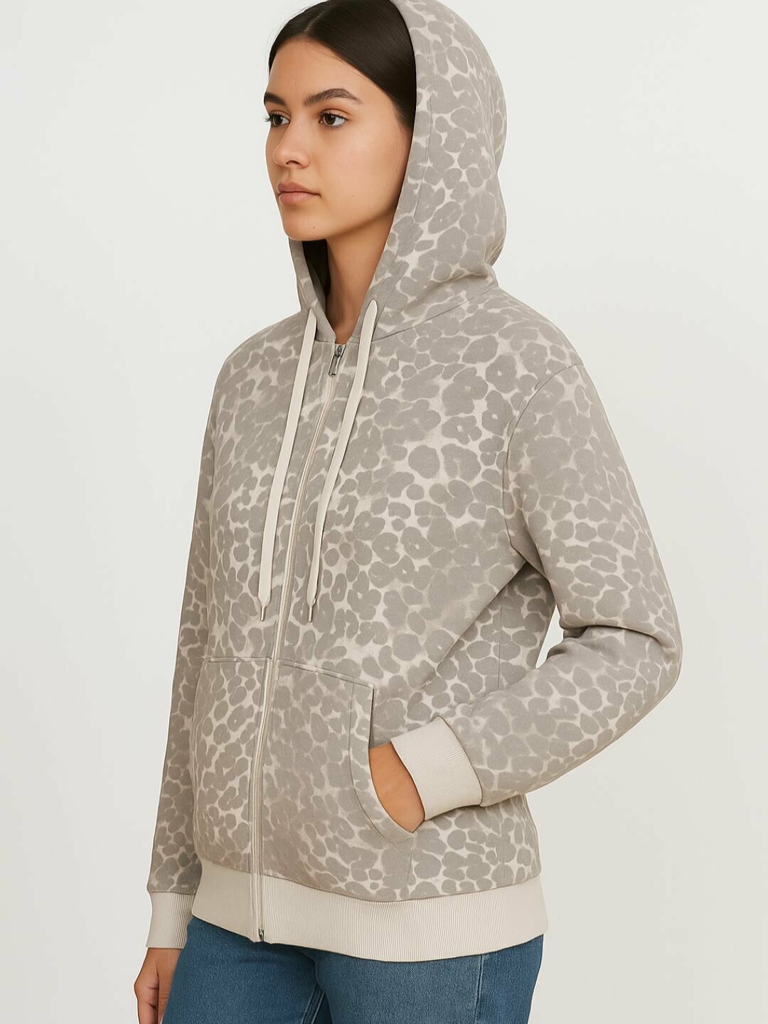 Худи DNZ, размер XL, , экрю — фото 1