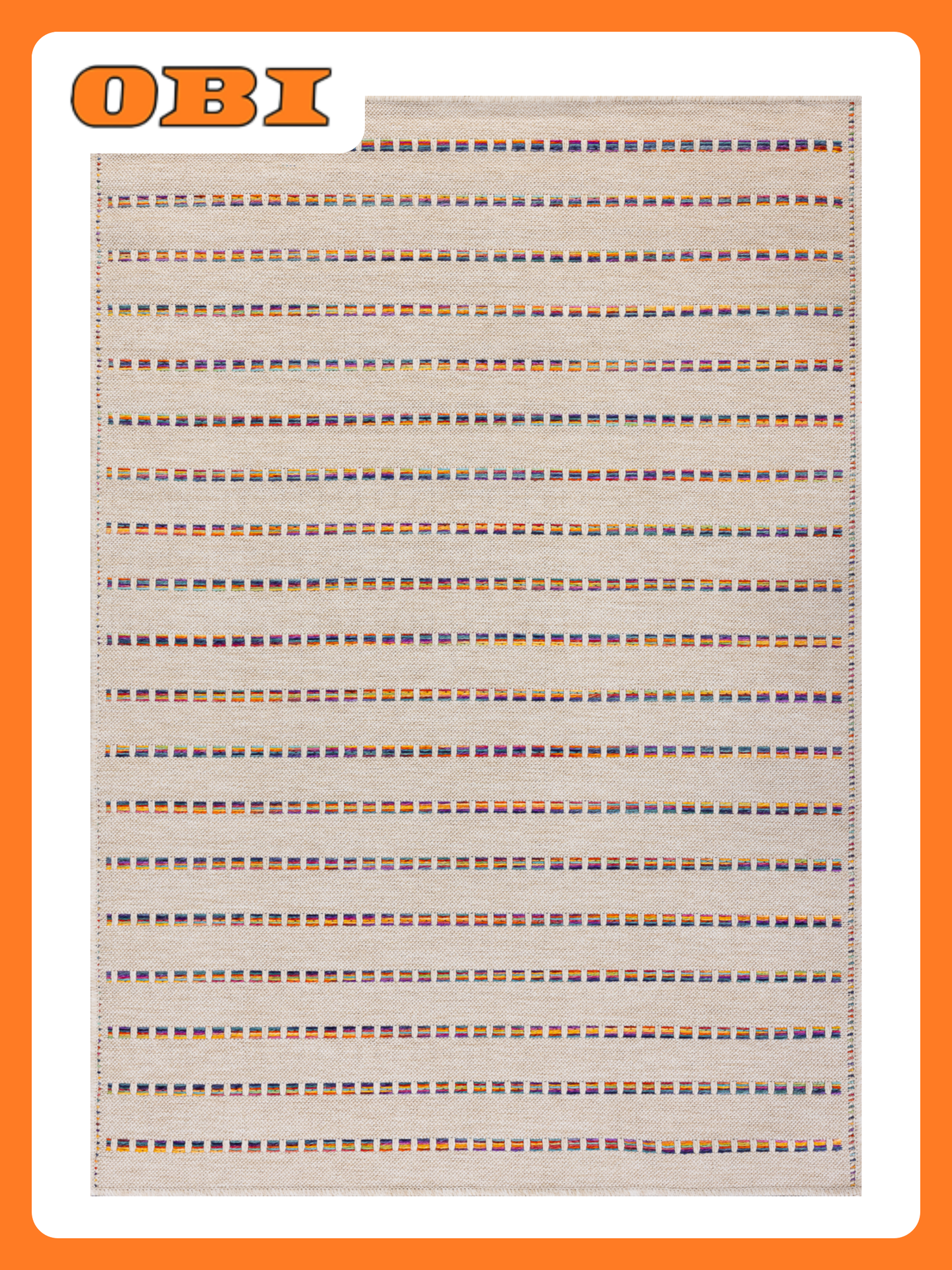 Ковер LOOMX MULTI MLT-010601 прямоугольный 12х17 м бежевый