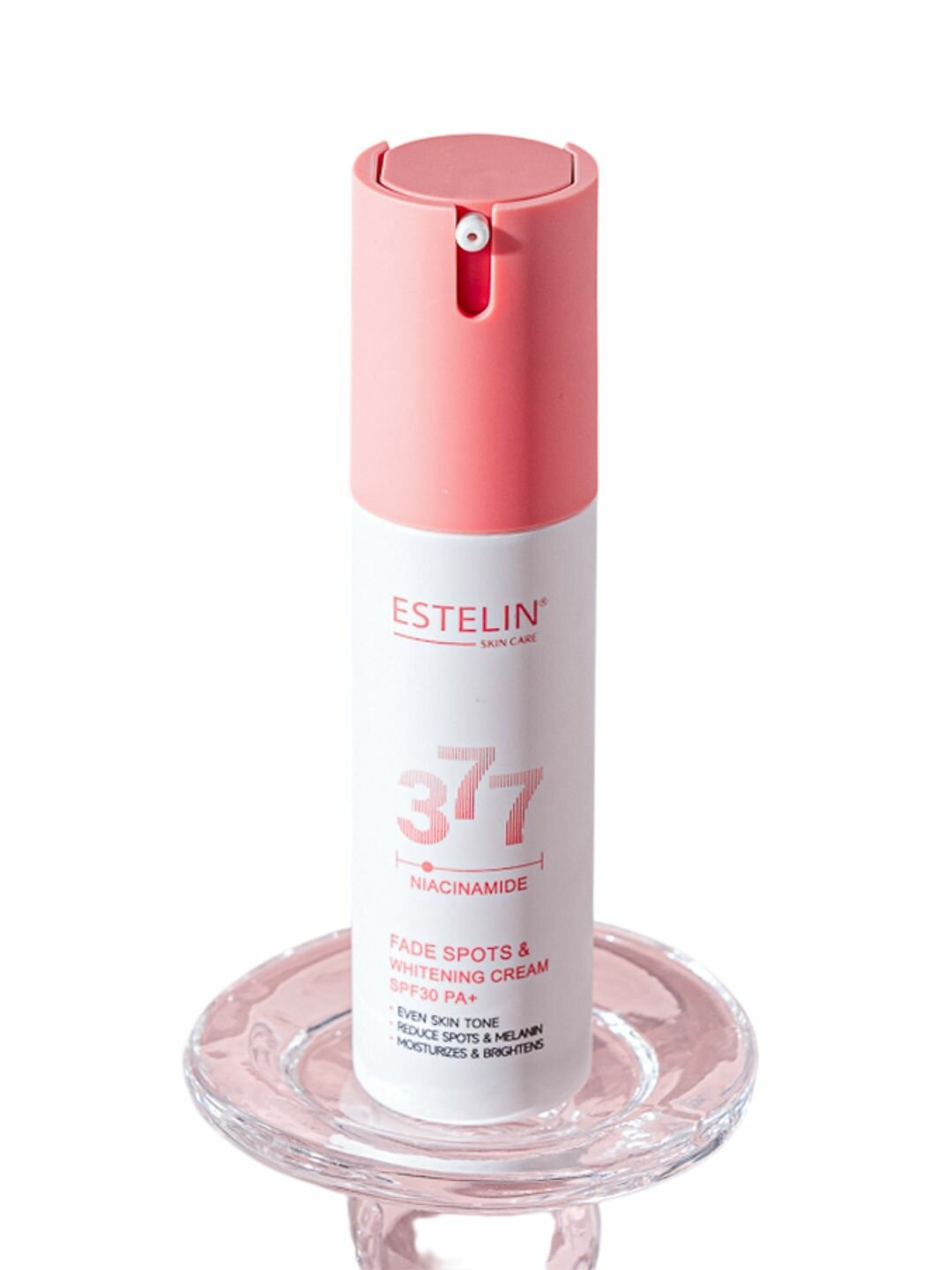 Солнцезащитный крем для лица с ниацинамидом, Estelin Niacinamide Fade Spots & Whitening Cream SPF30, 60 г