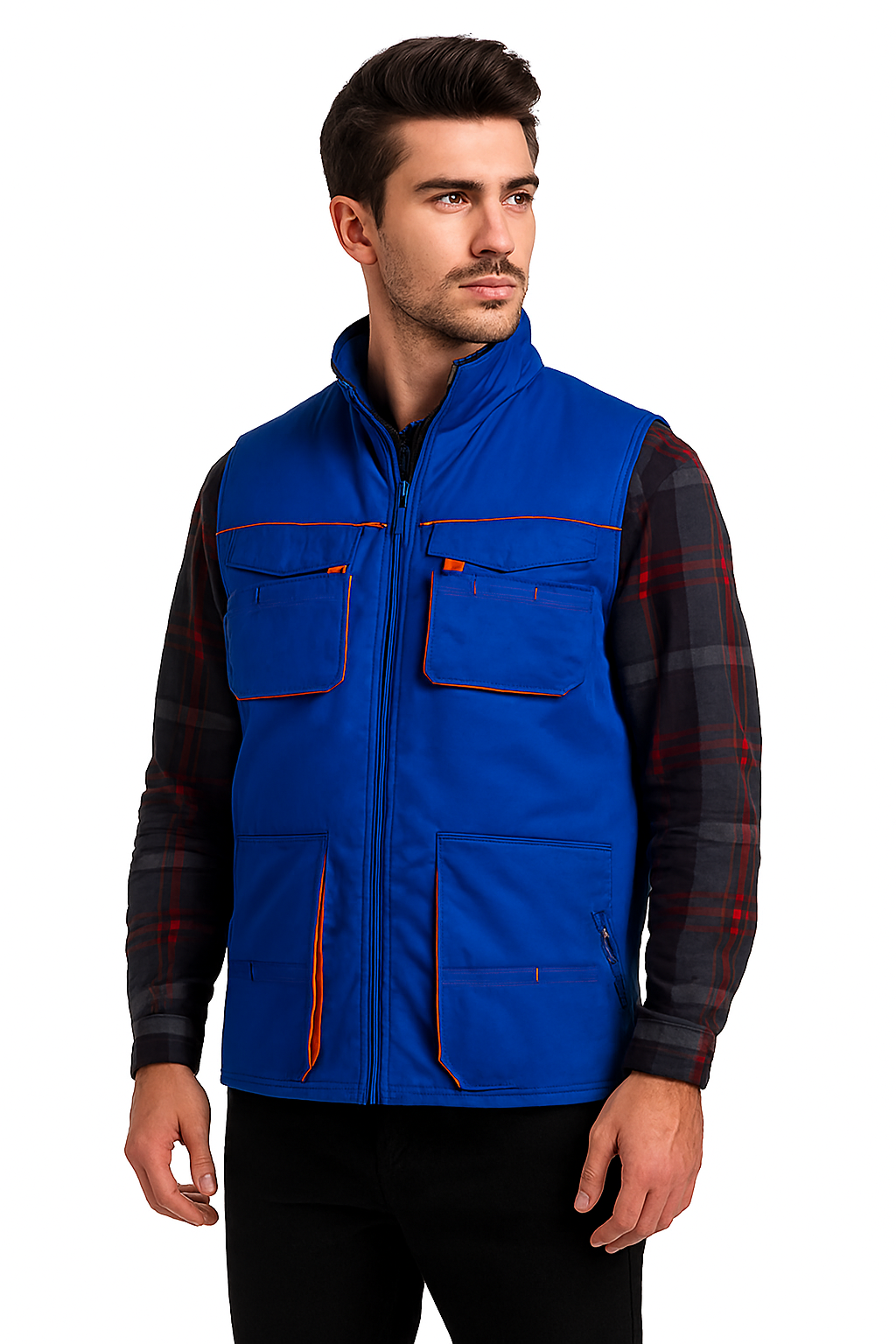 Спецодежда, жилет утепленный, смесовая ткань, очень теплая — фото 1