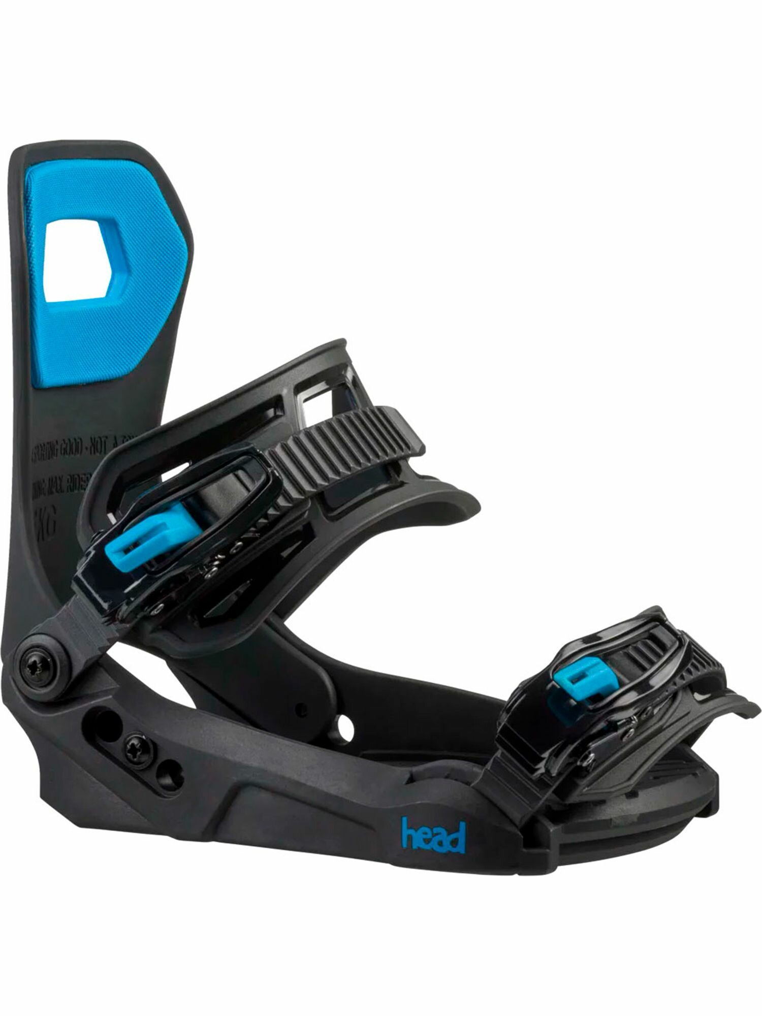 Крепления сноубордические детские HEAD LYTRIDE JR (24/25) Black, S — фото 1