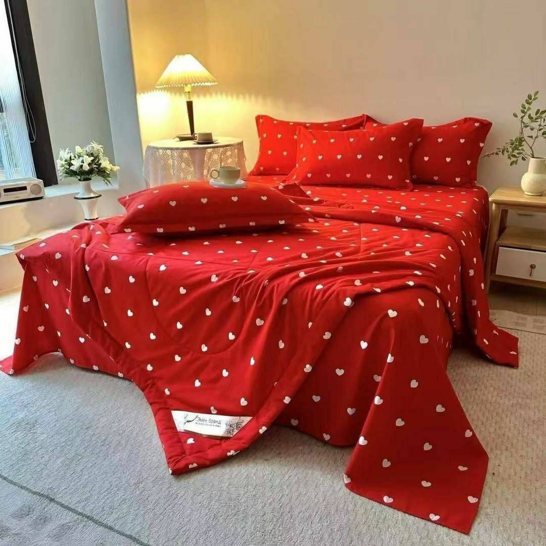 Постельное белья "Простыня и наволочка" размер евро стандарт — фото 1