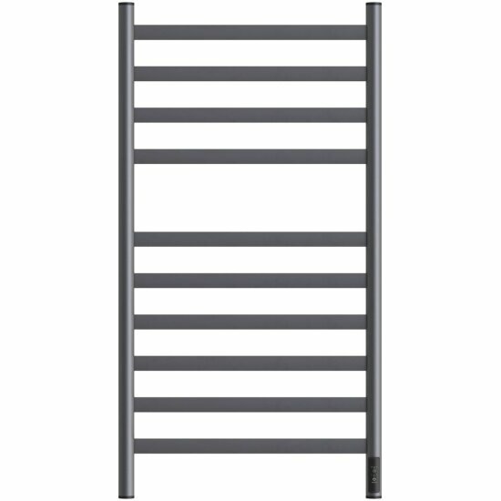 Полотенцесушитель электрический Point Селена PN16850GR П10 500x1000 диммер справа графит премиум
