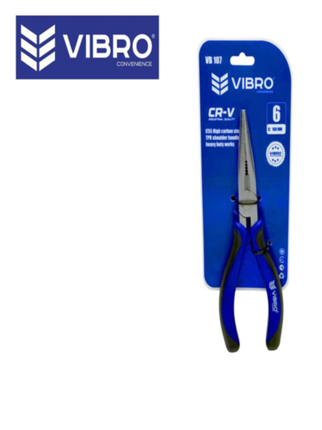 Vibro Большой стандарт плоскогубцы Vibro Плоскогубцы стандартные большие — фото 1