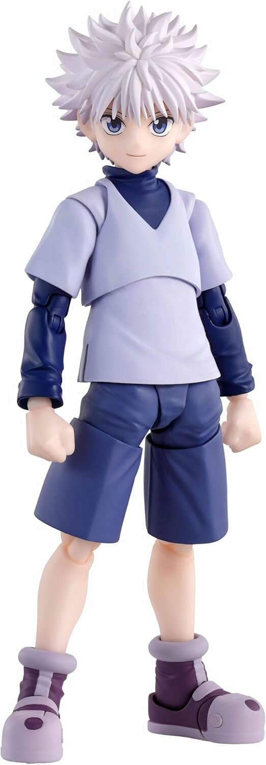 Killua S.H.Figuarts Hunter x Hunter, 13,5 см, лица/руки, Kanmuru, электр. эффекты