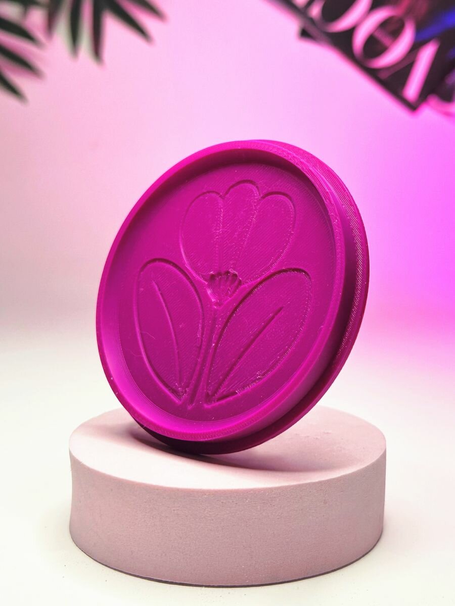 Насадка на 3D форму Таблетка 8 см — фото 1