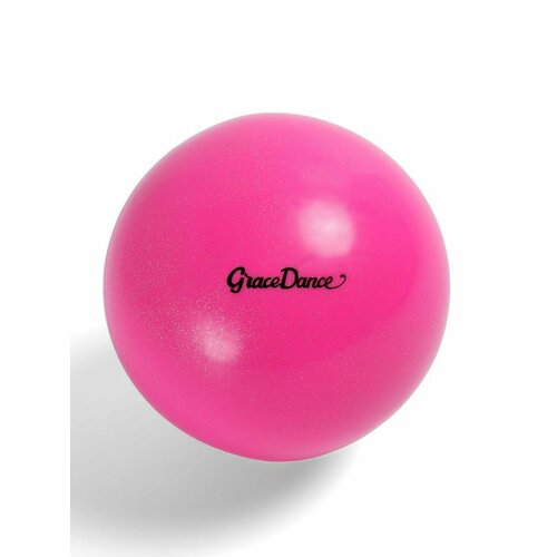Мяч для художественной гимнастики Grace Dance 15 см, 280 г, цвет розовый
