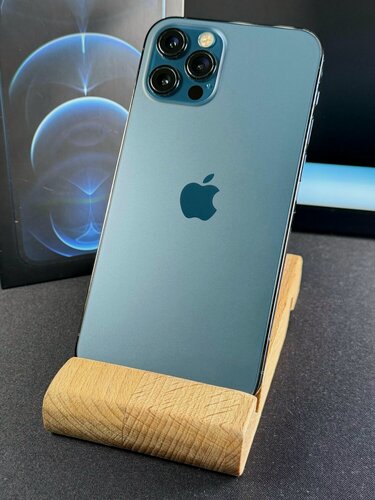 Изображение товара Смартфон Apple iPhone 12 Pro, 256gb, Pacific Blue, RU, nano SIM + eSIM