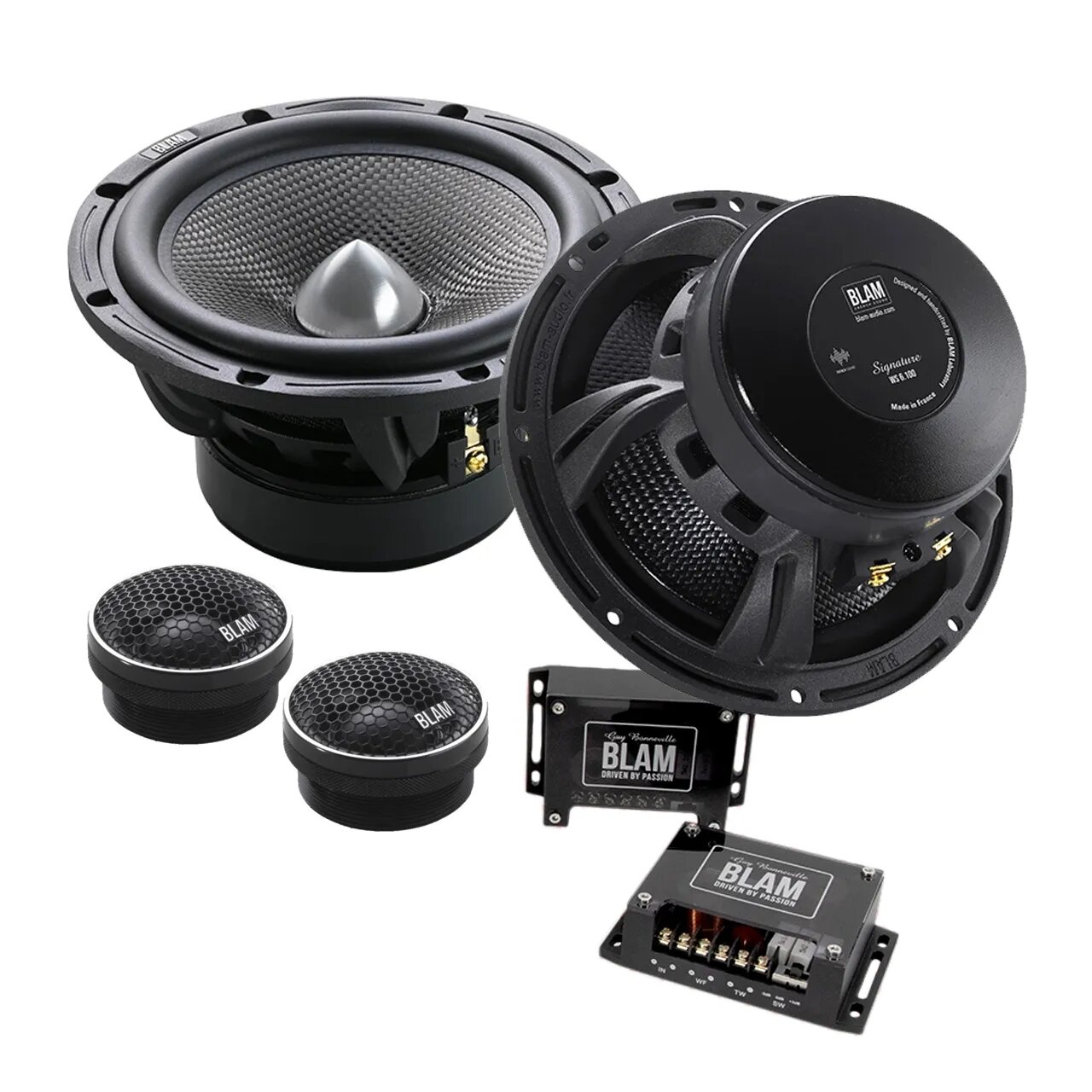 Blam S165.100 165 мм двухкомпонентная акустика класса "Hi-Performance / HiFi" — фото 1