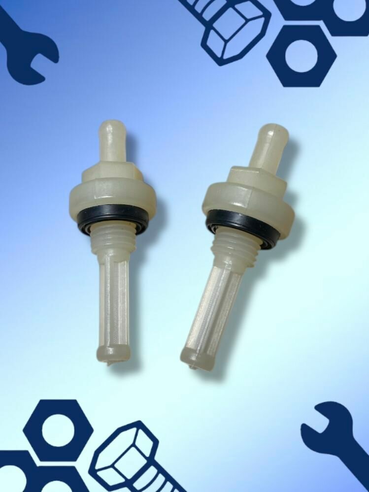 Штуцер в бензобак на двигатель 168F/170F на мотоблок (2 шт.)