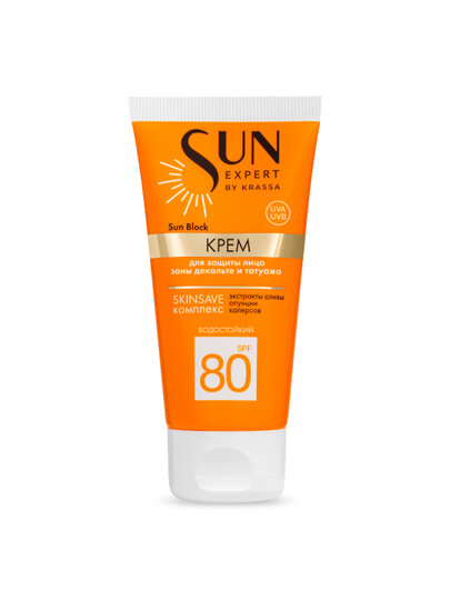 SE41399, SUN EXPERT Крем для защиты SPF 80 Sun Block, 50 мл