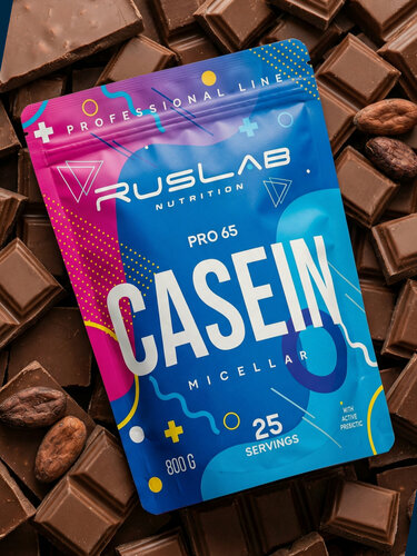 Изображение товара Казеиновый протеин "PRO 65", белковый коктейль для массы, 800 г