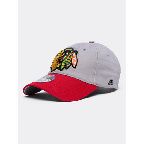Бейсболка ATRIBUTIKA & CLUB Chicago Blackhawks для мужчин и женщин, размер 55-58, серый