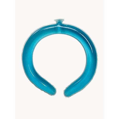 Охлаждающее кольцо на шею / Воротник от теплового удара синий