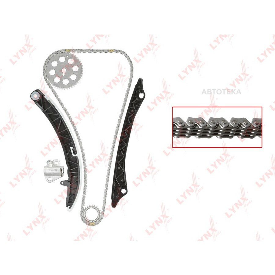Комплект цепи ГРМ LYNXAUTO TK0188