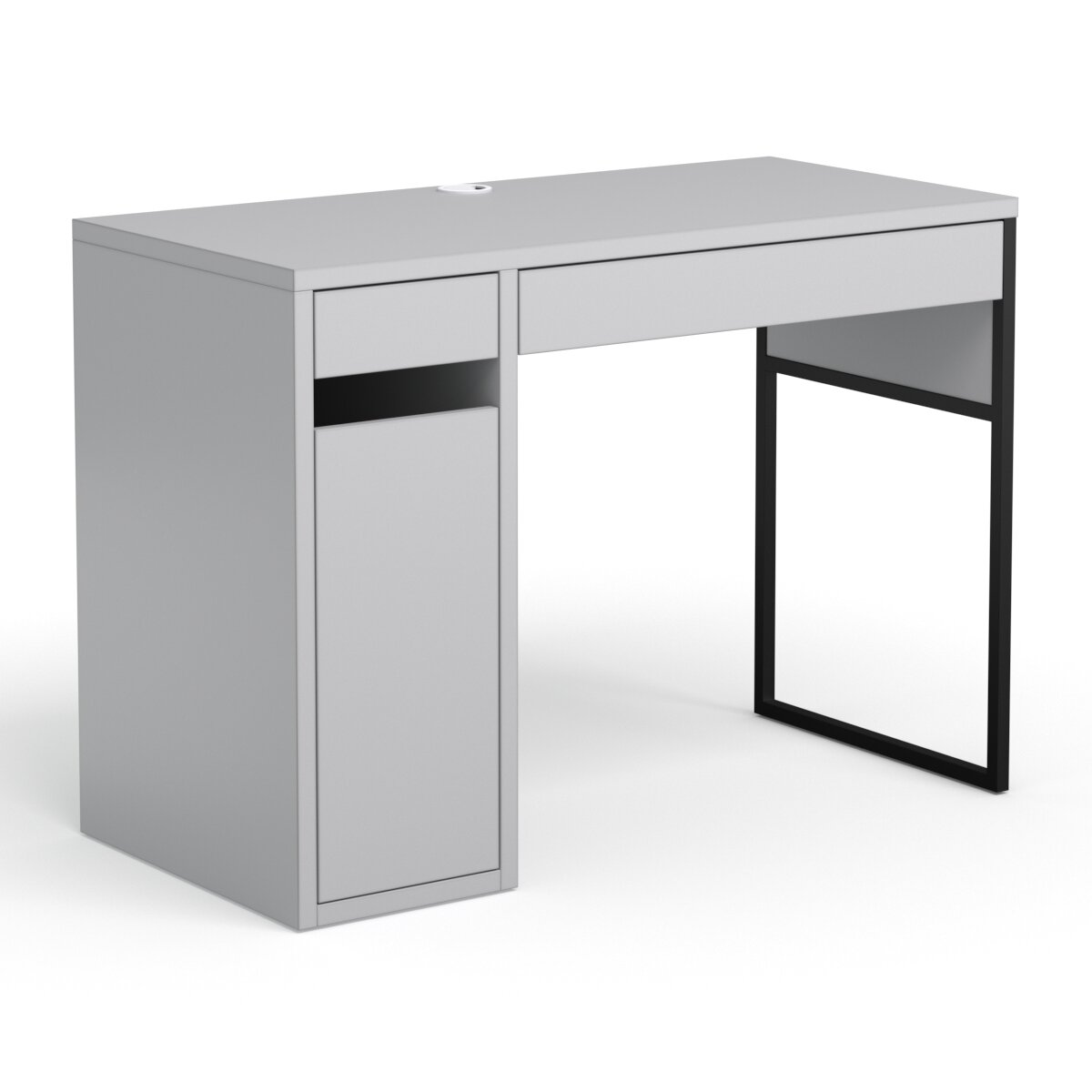 Письменный стол Миккей, Серый. Производитель товара - компания Westcom.