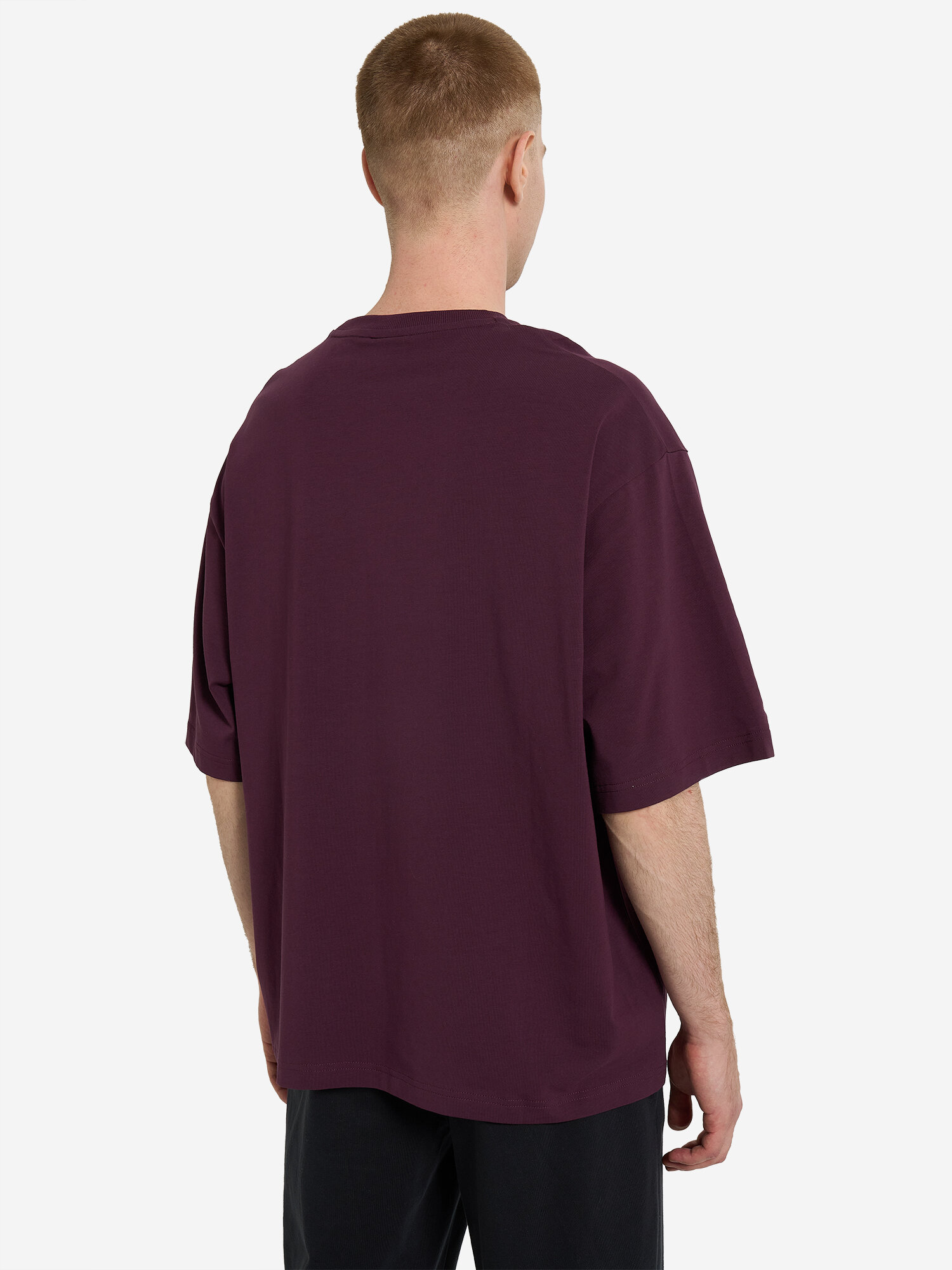 Футболка Kappa Authentic MP Men's Short Sleeve T-shirt, размер 56-58, бордовый — фото 1