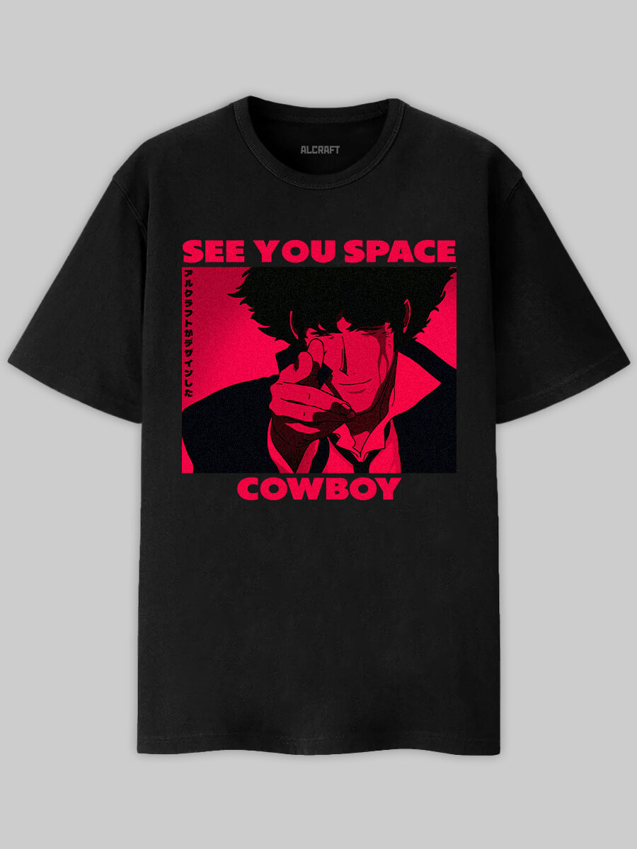 Футболка ALCRAFT COWBOY BEBOP collection, размер XL, черный 1