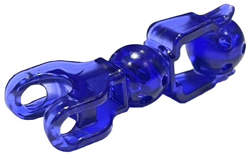 Hero Factory Arm / Leg with Ball Joint and Ball Socket 90617 Trans-Purple U