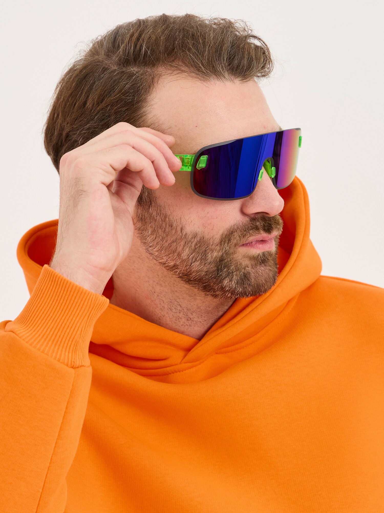 Солнцезащитные очки A-Store, синий/зеленый — фото 1