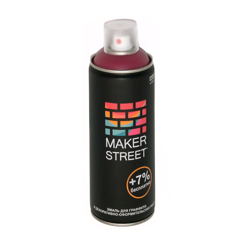 Эмаль для граффити "MAKERSTREET" MS400 400 мл 308 Сливовый