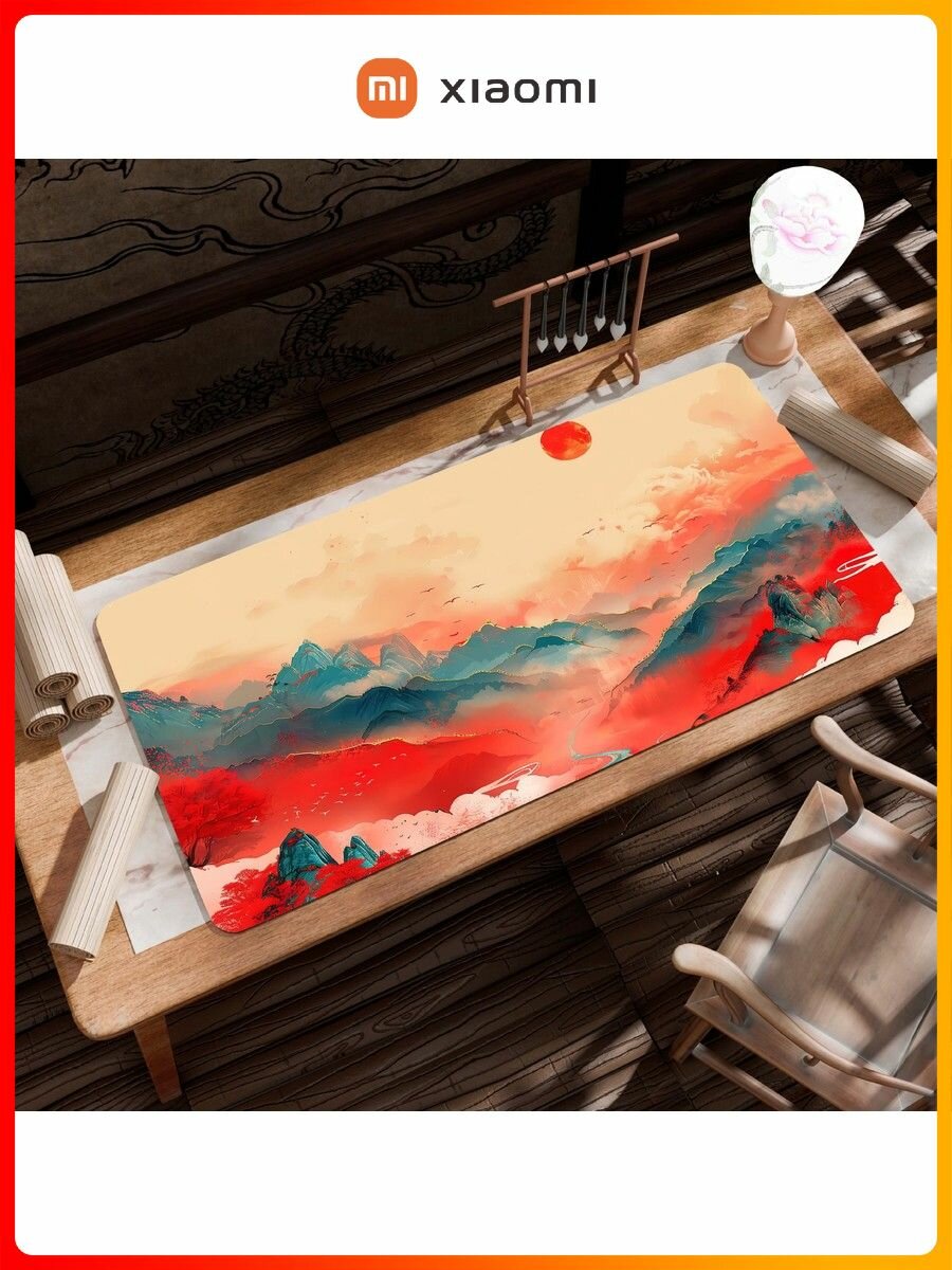 Xiaomi mijia Игровой коврик для мыши/мышки, 900x400x2мм, компьютерный, для стола, большой