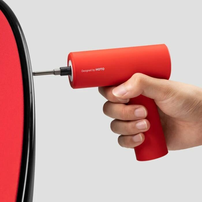 Электрическая отвертка HOTO Electric Screwdriver QWLSD008, USB Type-C, кейс, красная