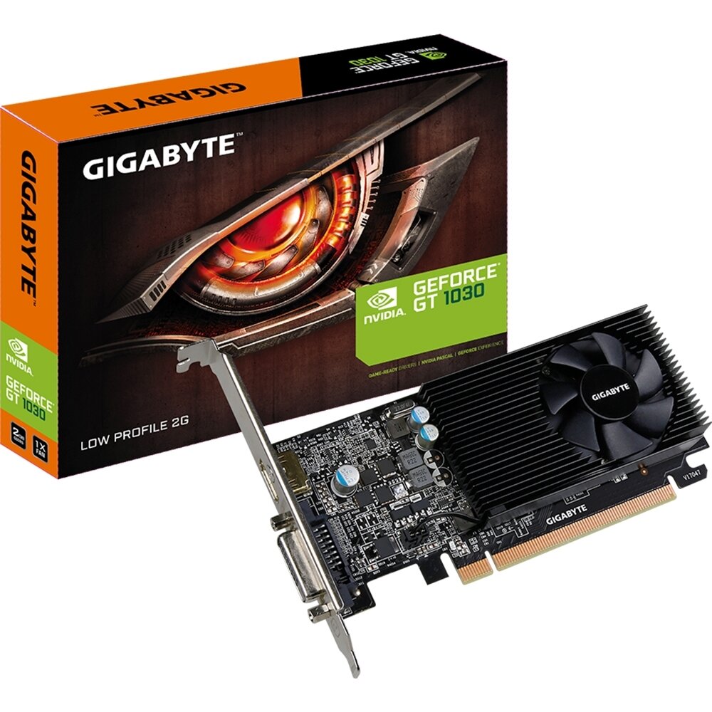 Видеокарта GigaByte GeForce GT 1030 (GV-N1030D5-2GL)