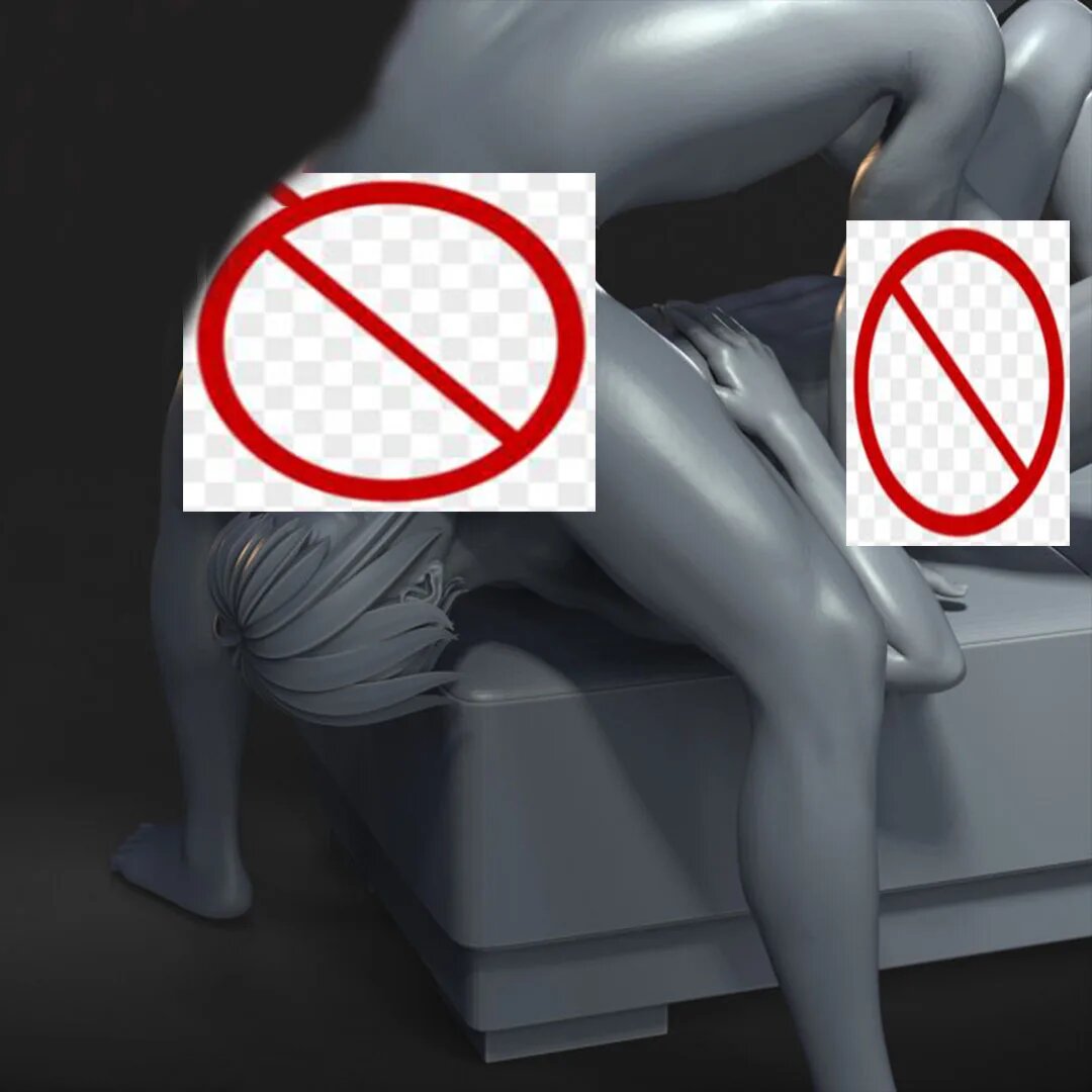 Миниатюрная фигурка из смолы Action figure world 3D печать NSFW, 50mm — фото 1