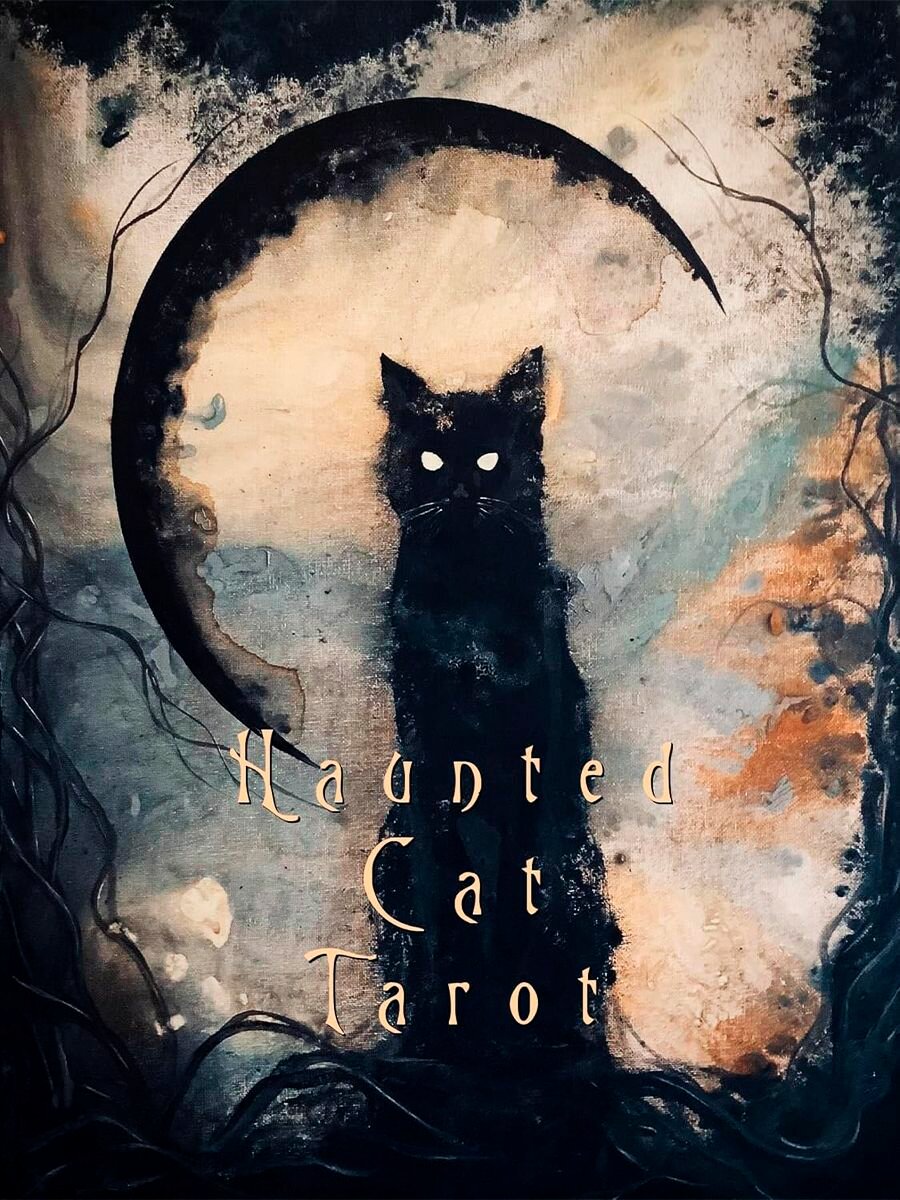 Карты Таро Призрачной Кошки (котов-призраков) Haunted cat