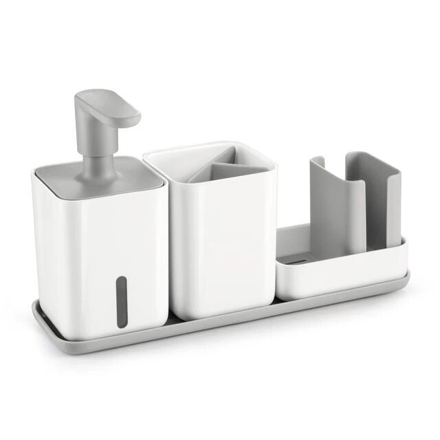 Набор для мытья посуды Tescoma PURO, 4 предмета, пластик, 28х17х8,5 — фото 1