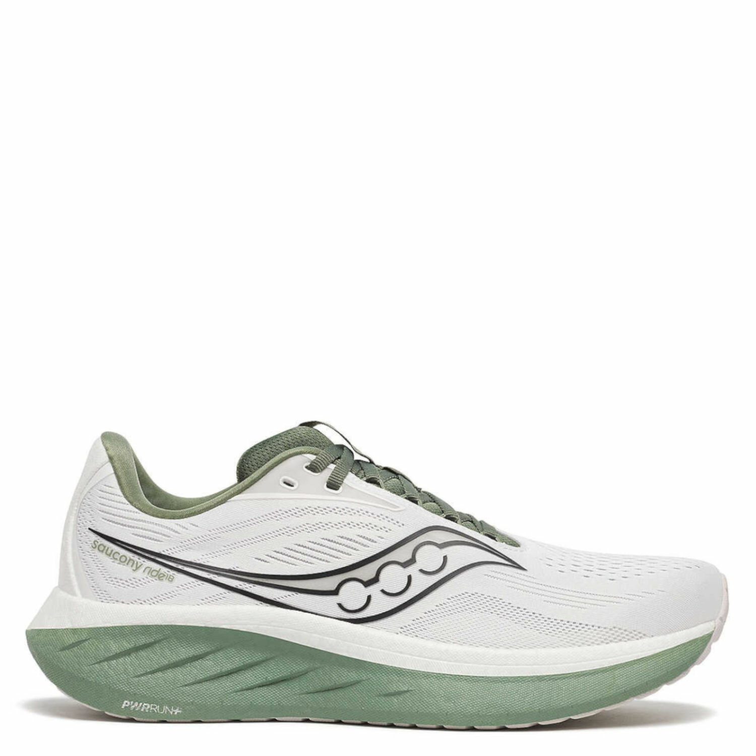 Кроссовки saucony, размер 9.5 US, зеленый, белый