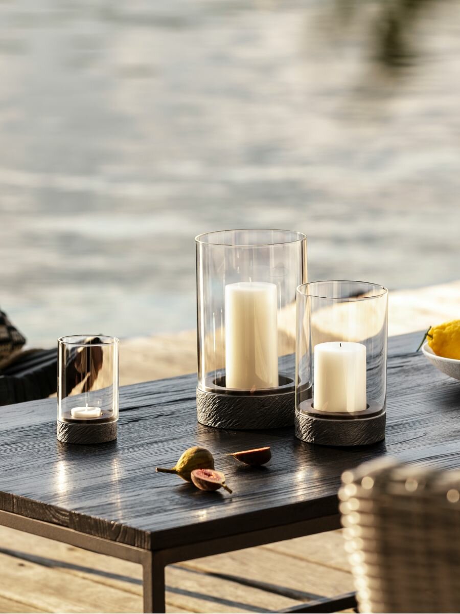 Подсвечник 25 см, 3500 мл, Manufacture Rock Home, Villeroy & Boch, Боросиликатное стекло — фото 1