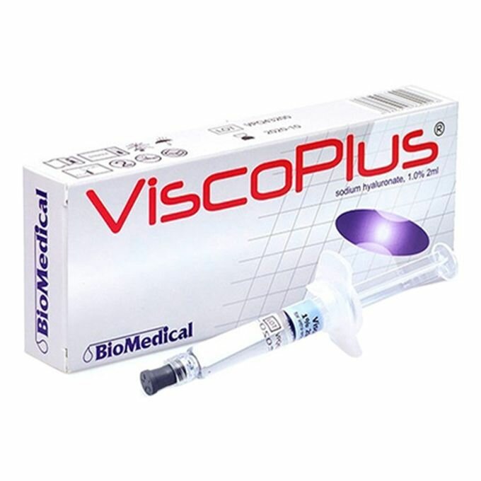 Картинки ВискоПлюс 1% 2мл/20мг (ViscoPlus) протез синовиальной жидкости в одноразовом шприце объемом 2мл
