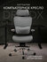 Кресло компьютерное VMMGAME DROIDX GRAY офисное, подлокотники 6D