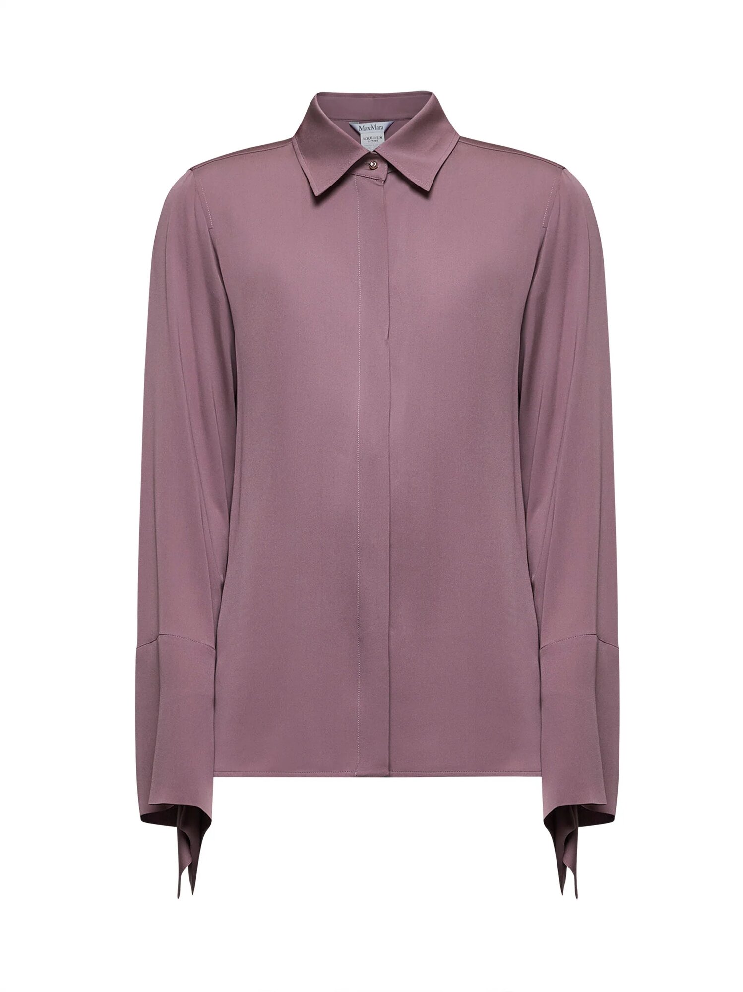 Рубашка Max Mara, размер 48, фиолетовый