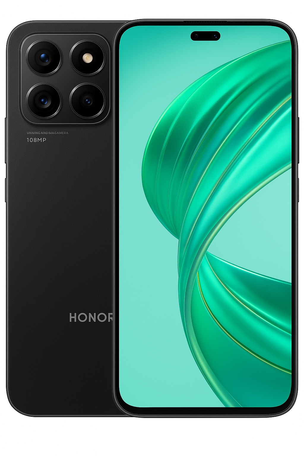 Смартфон Honor X8b, AMOLED дисплей 6.7", 8ГБ/128ГБ, камера 64МП, чёрний,