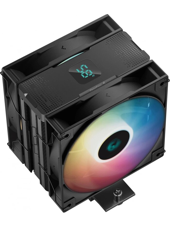 Устройство охлаждения(кулер) Deepcool AG400 Digital Plus (R-AG400-BKADMP-G-1) — фото 1