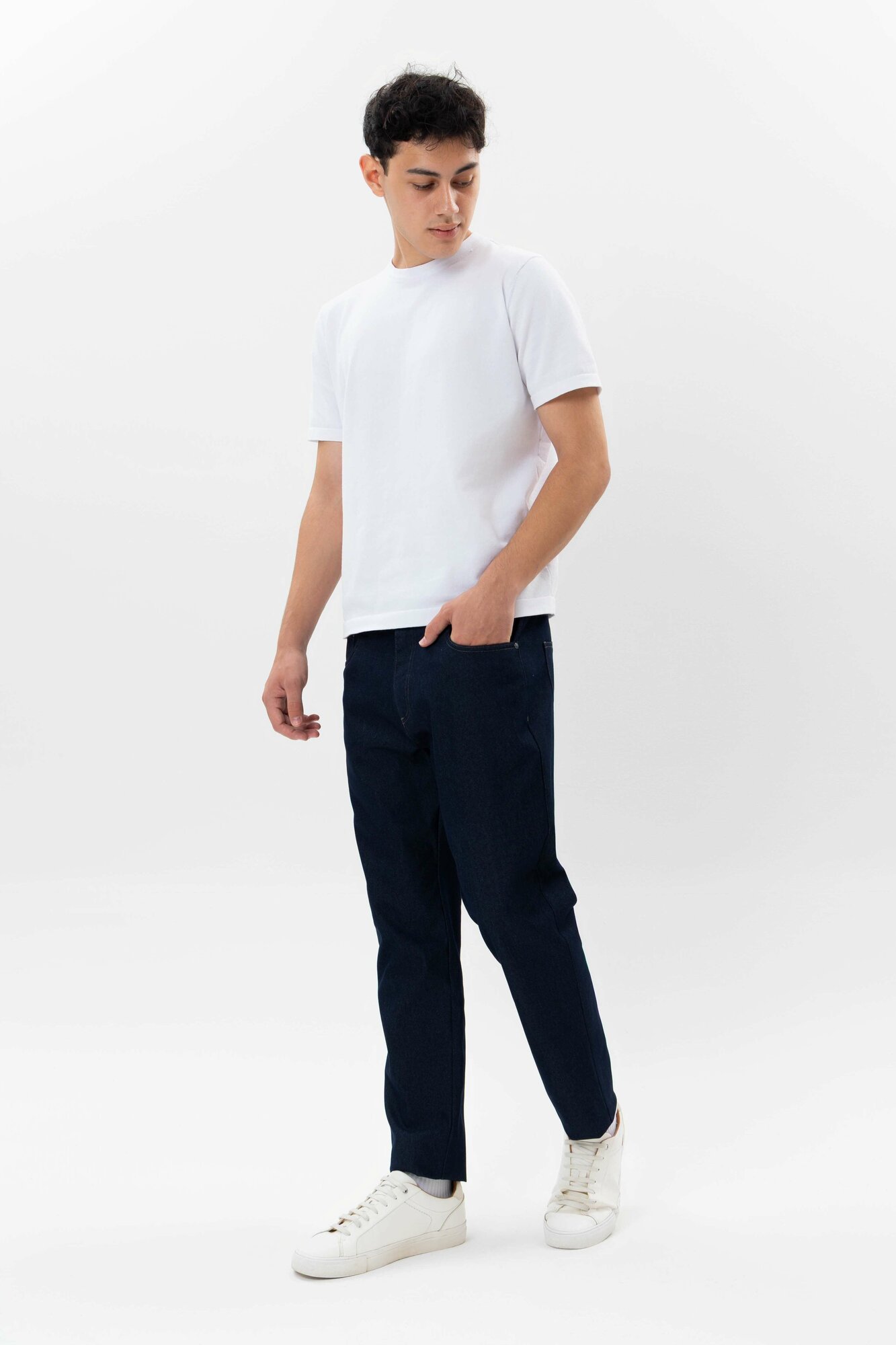 Брюки классические TERRA PRO TERRA PRO, размер 33, navy — фото 1