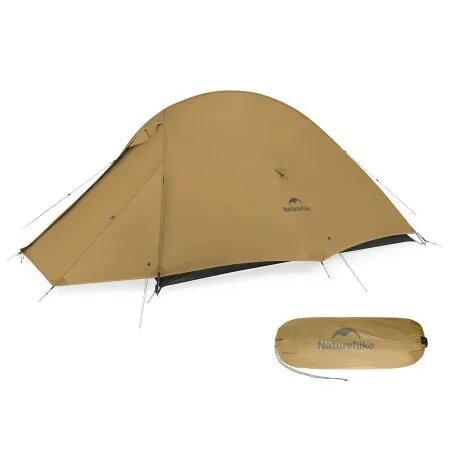 Палатка Naturehike Cloud up Pro CNK2350WS020 двухместная коричневый,6976507662550