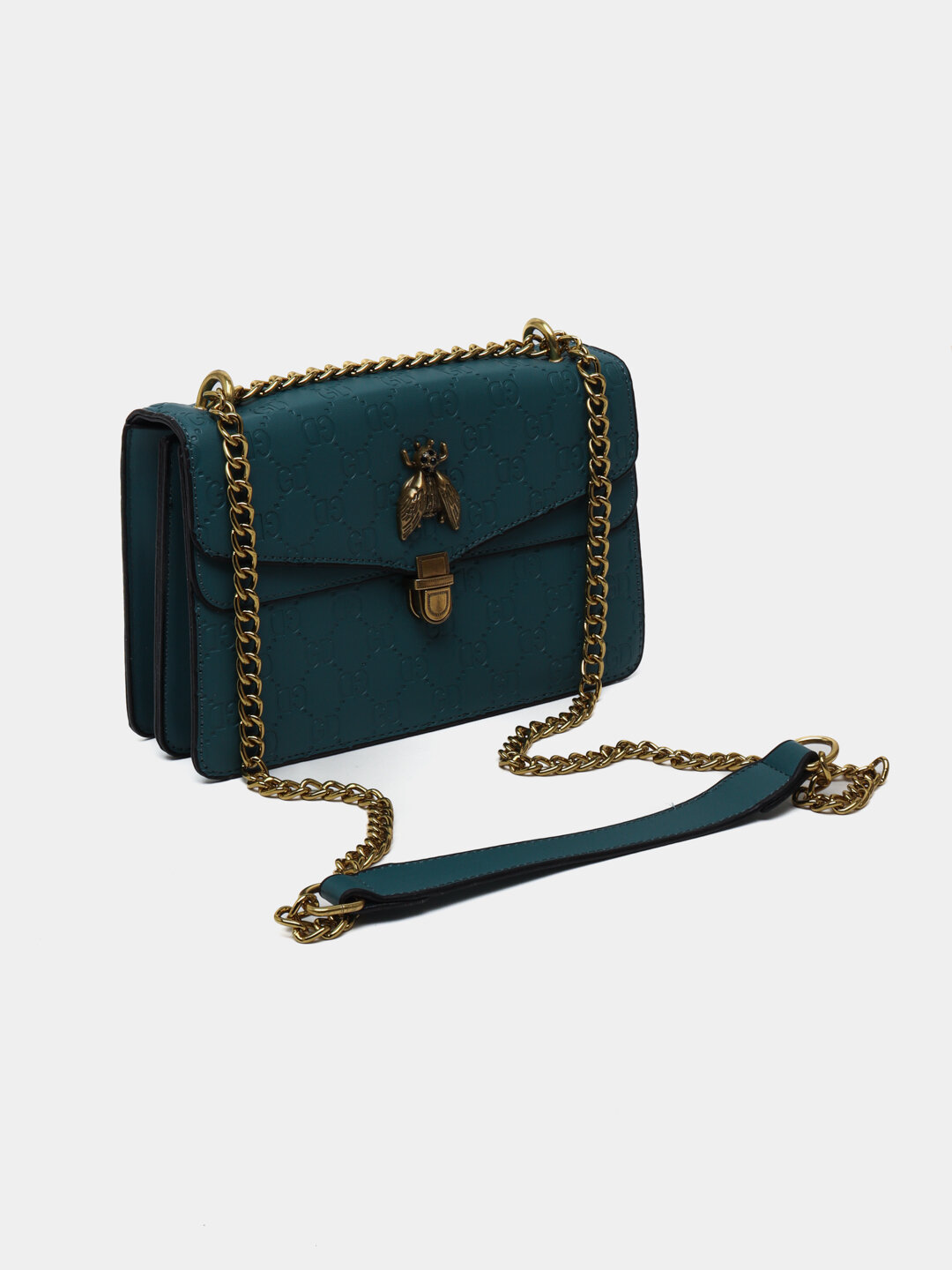 Сумка  GD Bee Embossed Chain Bag, черный
