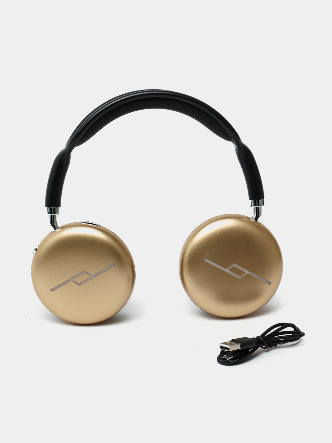 Беспроводные Bluetooth наушники AP J02 накладные с микрофоном, складные, с шумоподавлением, до 10 ч работы — фото 1