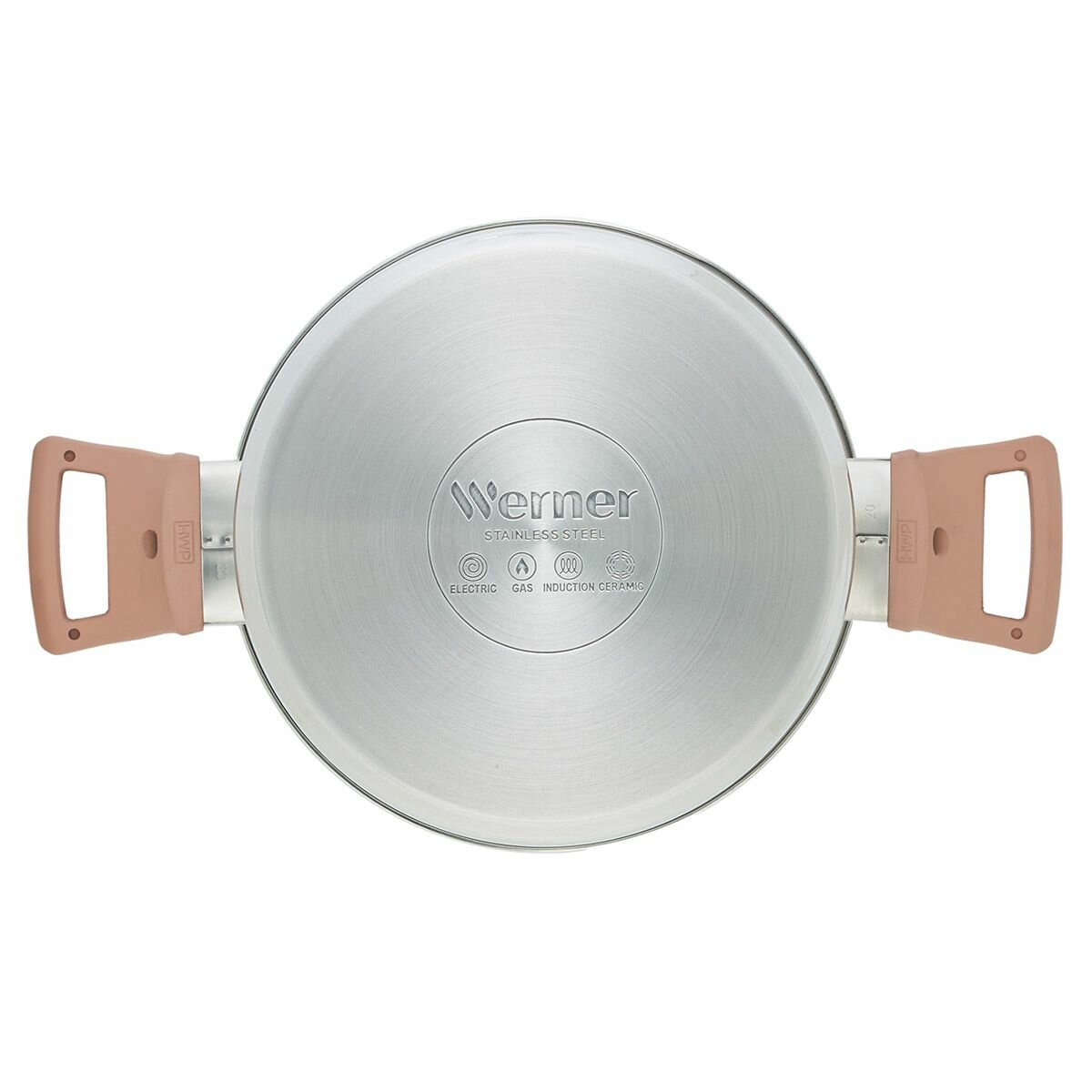 Кастрюля из нержавеющей стали Werner Eletto 51870 2,4 л/18 см - фото №5