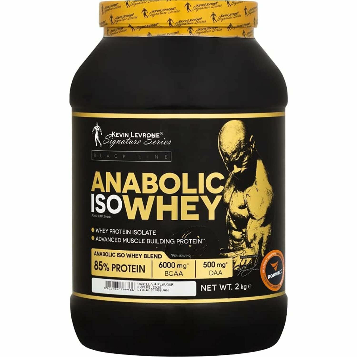 Изолят сывороточного протеина Kevin Levrone Anabolic Iso Whey 2 кг со вкусом "bounty"