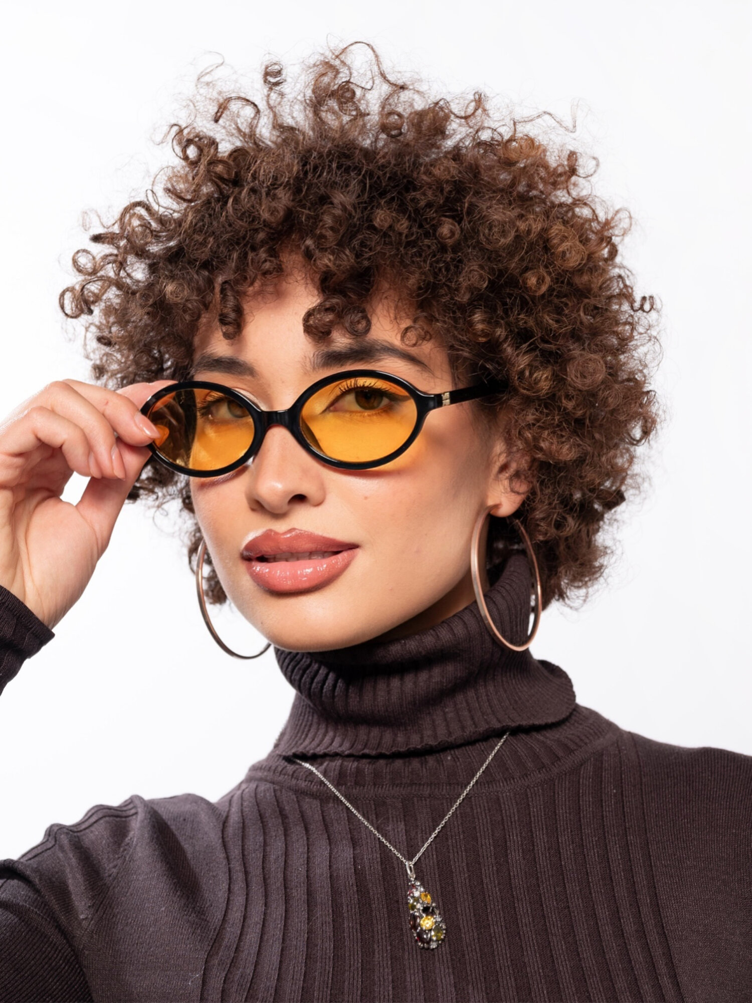 Солнцезащитные очки Zabologen, желтый — фото 1