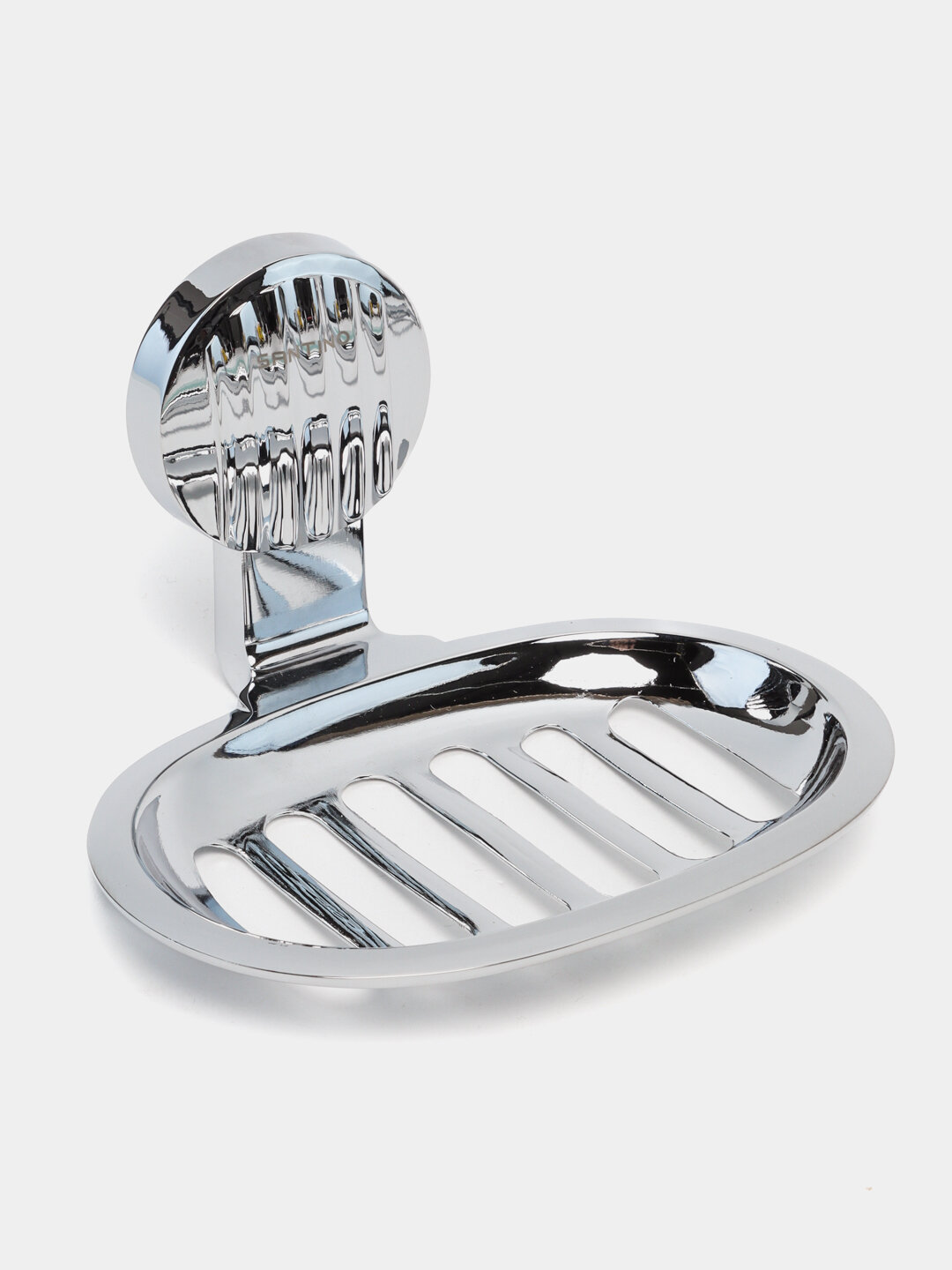 Набор аксессуаров для ванной Ronas, нержавеющая сталь, латунь, термопластичная резина, цвет хром/матовое стекло — фото 1